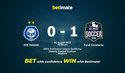 HJK Helsinki vs Farul Constanta Forudsigelse, odds og væddemål 31/08/2023