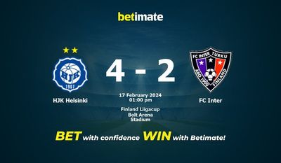 HJK Helsinki vs FC Inter forudsigelse, odds og væddemålstips 17/02/2024