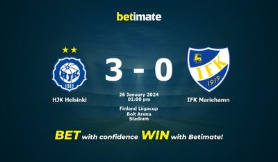 HJK Helsinki vs IFK Mariehamn Forudsigelse, odds og væddemål 26/01/2024