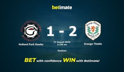 Holland Park Hawks vs Grange Thistle Forudsigelse, odds og væddemål 08/11/2023