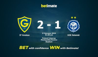 IF Gnistan vs HJK Helsinki Forudsigelse, odds og væddemål 02/03/2024