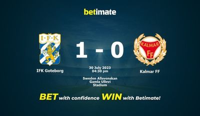 IFK Goteborg vs Kalmar FF Forudsigelse, odds og væddemål 30/07/2023
