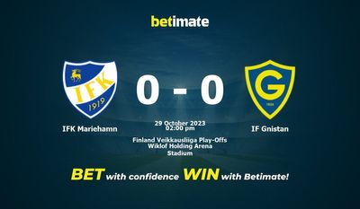 IFK Mariehamn vs IF Gnistan Forudsigelse, odds og væddemål 29/10/2023