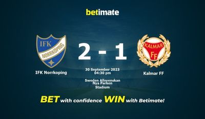 IFK Norrkoping vs Kalmar FF Forudsigelse, odds og væddemål 30/09/2023