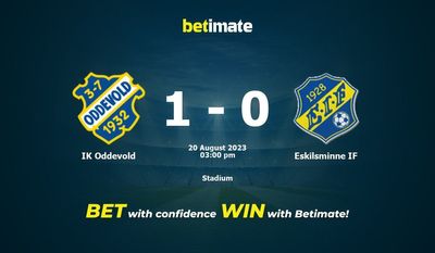 IK Oddevold vs Eskilsminne IF Forudsigelser, odds og væddemål 20/08/2023