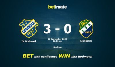 IK Oddevold vs Ljungskile Forudsigelse, Odds & Betting Tips 22/09/2023