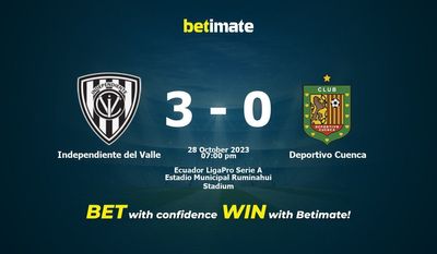 Independiente del Valle vs Deportivo Cuenca Forudsigelse, odds og væddemål 28/10/2023