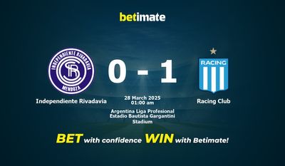 Independiente Rivadavia vs Racing Club Forudsigelse, odds og væddemål 28/03/2025