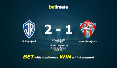 IR Reykjavik vs Valur Reykjavik Forudsigelse, odds og væddemål 03/01/2024