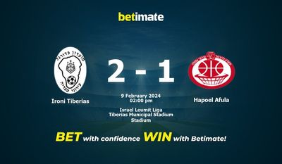 Ironi Tiberias vs Hapoel Afula Forudsigelse, odds og væddemål 02/09/2024