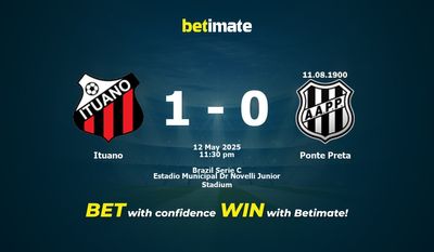 Ituano vs Ponte Preta Forudsigelse, odds og væddemål 05/12/2025