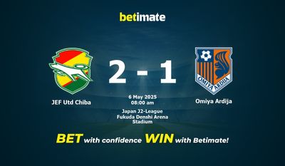 JEF Utd Chiba vs Omiya Ardija Forudsigelser, Odds & Spiltips 05/06/2025