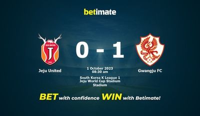 Jeju United vs Gwangju FC Forudsigelse, odds og væddemål 10/01/2023