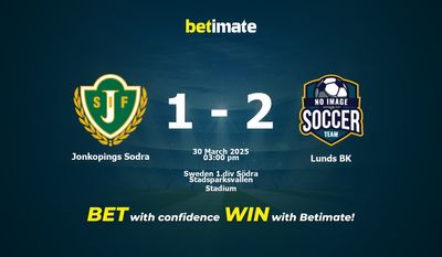 Jonkopings Sodra vs Lunds BK Forudsigelse, Odds & Betting Tips 30/03/2025