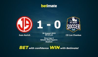 Juan Aurich vs CD Los Chankas Forudsigelse, odds og væddemålstips 30/08/2023