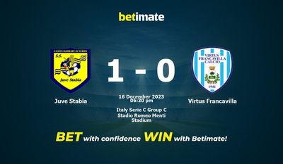 Juve Stabia vs Virtus Francavilla Forudsigelse, odds & Væddemålstips 16/12/2023