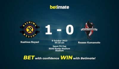 Kashiwa Reysol vs Roasso Kumamoto Forudsigelse, odds og væddemål 10/08/2023