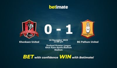 Khonkaen United vs BG Pathum United Forudsigelse, odds og væddemål 16/12/2023