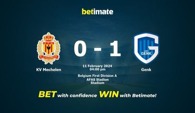 KV Mechelen vs Genk Forudsigelse, odds og væddemål 02/11/2024