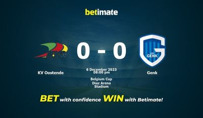 KV Oostende vs Genk Forudsigelse, odds og væddemål 12/06/2023