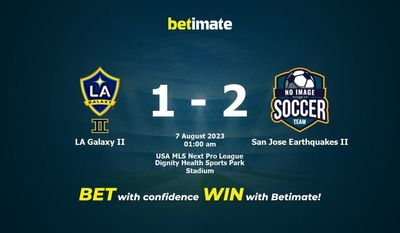 LA Galaxy II vs San Jose Earthquakes II Forudsigelse, odds og væddemål 08/07/2023