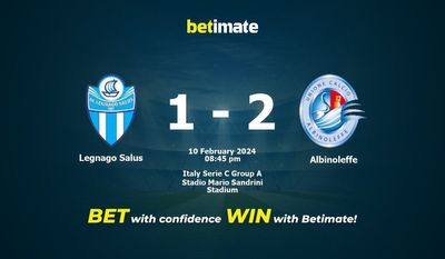Legnago Salus vs Albinoleffe Forudsigelse, odds og væddemål 02/10/2024