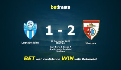 Legnago Salus vs Mantova Forudsigelse, odds og væddemål 22/12/2023
