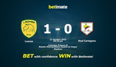 Leones vs Real Cartagena Forudsigelse, odds og væddemål 10/11/2023