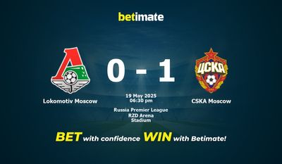 Lokomotiv Moskva vs CSKA Moskva Forudsigelser, Odds & Spiltips 19/05/2025