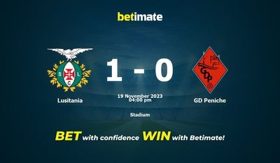Lusitania vs GD Peniche Forudsigelse, odds og væddemål 19/11/2023