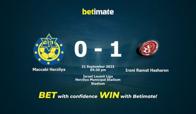 Maccabi Herzliya vs Ironi Ramat Hasharon Forudsigelse, odds og væddemål 21/09/2023