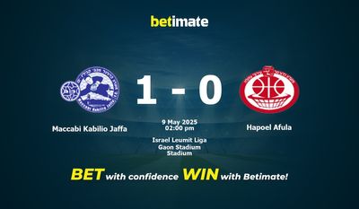 Maccabi Kabilio Jaffa vs Hapoel Afula Forudsigelser, Odds & Spiltips 05/09/2025