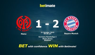 Mainz vs Bayern München Forudsigelse, odds og væddemål 21/10/2023