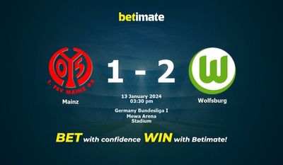 Mainz vs Wolfsburg Forudsigelse, odds og væddemål 01/13/2024