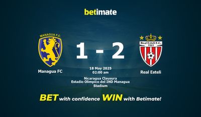 Managua FC vs Real Esteli Forudsigelse, Odds & Spiltips 18/05/2025