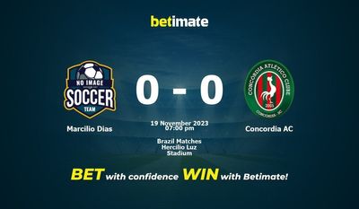 Marcilio Dias vs Concordia AC Forudsigelse, odds og væddemål 19/11/2023