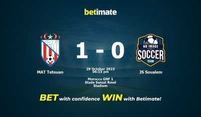 MAT Tetouan vs JS Soualem Forudsigelse, odds og væddemål 29/10/2023
