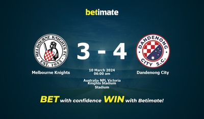Melbourne Knights vs Dandenong City Forudsigelse, odds og væddemål 03/10/2024