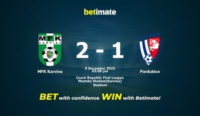 MFK Karvina vs Pardubice Forudsigelse, odds og væddemål 12/09/2023