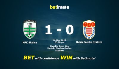 MFK Skalica vs Dukla Banska Bystrica Forudsigelse, odds og væddemål 05/10/2025