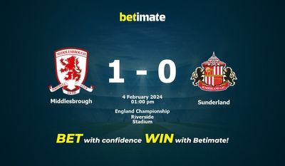 Middlesbrough vs Sunderland Forudsigelse, odds og væddemål 02/04/2024