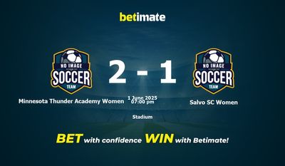 Minnesota Thunder Academy Women vs Salvo SC Women Forudsigelser, odds og spiltips 06/01/2025