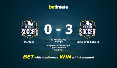 Montana vs CSKA 1948 Sofia II forudsigelse, odds og væddemål 29/08/2023