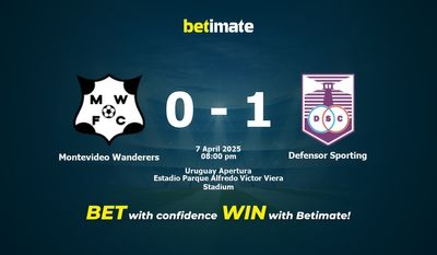 Montevideo Wanderers vs Defensor Sportsforudsigelse, odds og væddemål 04/07/2025