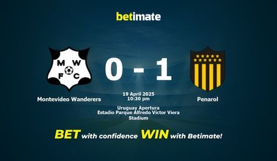 Montevideo Wanderers vs Penarol Forudsigelse, odds og væddemålstips 19/04/2025