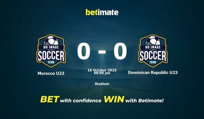 Marokko U23 vs Den Dominikanske Republik U23 Forudsigelse, odds og væddemål 16/10/2023