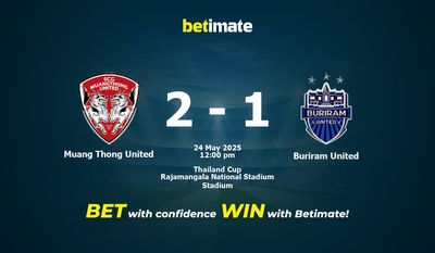 Muang Thong United vs Buriram United Forudsigelser, odds og spiltips 24/05/2025