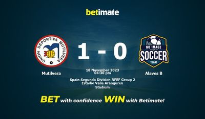 Mutilvera vs Alaves B forudsigelse, odds og væddemålstips 18/11/2023