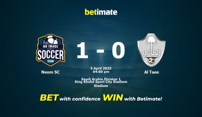 Neom SC vs Al Taee Forudsigelse, odds og væddemål 04/03/2025