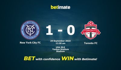 New York City FC vs Toronto FC Forudsigelse, odds og væddemål 23/09/2023